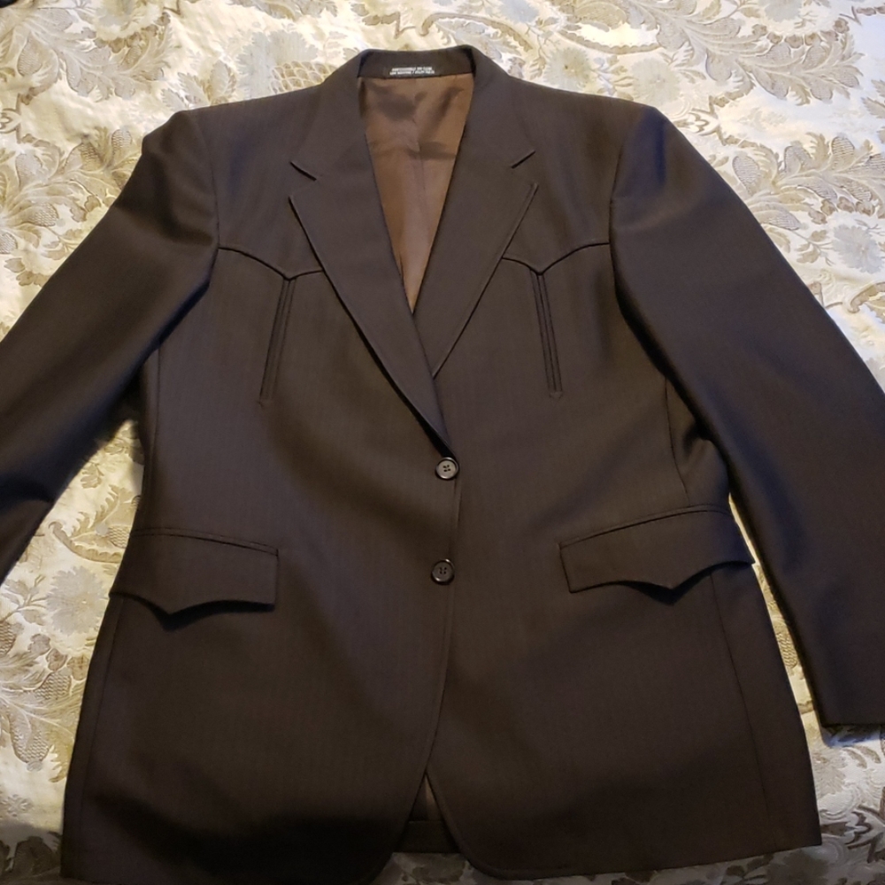 Vintage Western Sport coat Christian Brooks 40